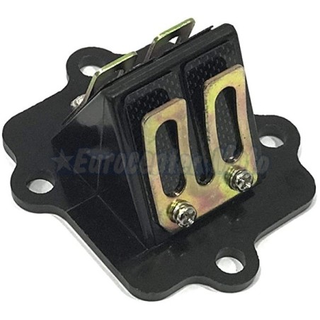 Caja laminas motores Minarelli Horizontal. Láminas de carbono