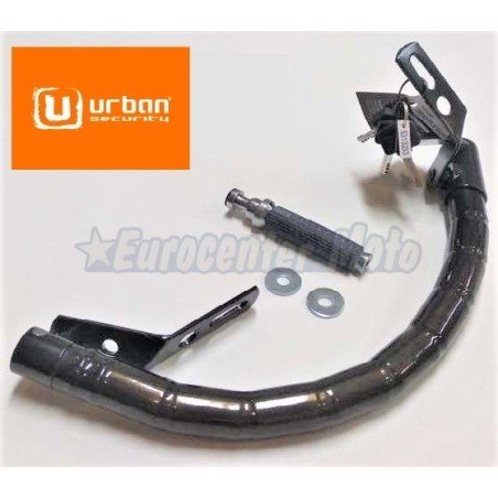 Candado manillar Artago Urban Practic Vespa clásica. Fijado al asiento