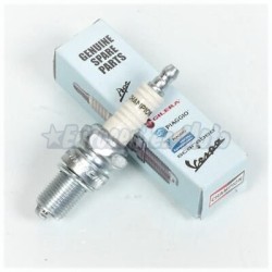 Bujía Original Piaggio P4M (N4C, B7ES). Cuello largo standar