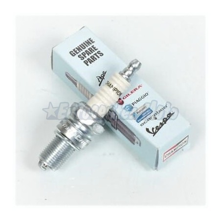 Bujía Original Piaggio P4M (N4C, B7ES). Cuello largo standar