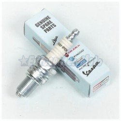 Bujía Original Piaggio P2M (N2C, B9ES). Cuello largo standar