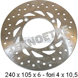 Disco freno trasero Honda FJS Silver Wing 400 desde 2006