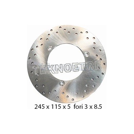 Disco Freno Trasero Yamaha X-Max 125/250 ABS 3 Agujeros 2011-17