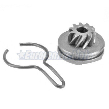 Piñón de arranque con muelle motores Minarelli scooter 50 2T