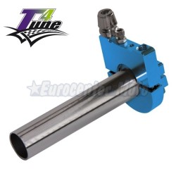 Mando de gas rápido T4Tunig en aluminio. Azul