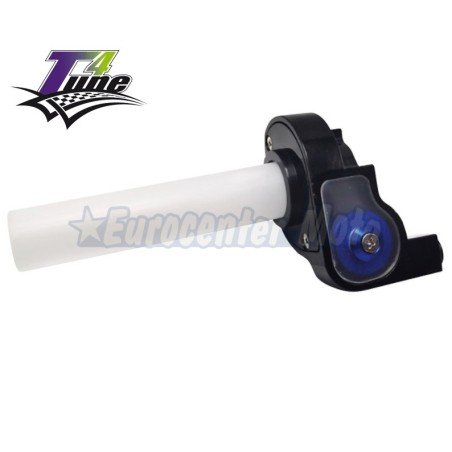 Mando de gas rápido T4Tunig en aluminio. Salida horizontal