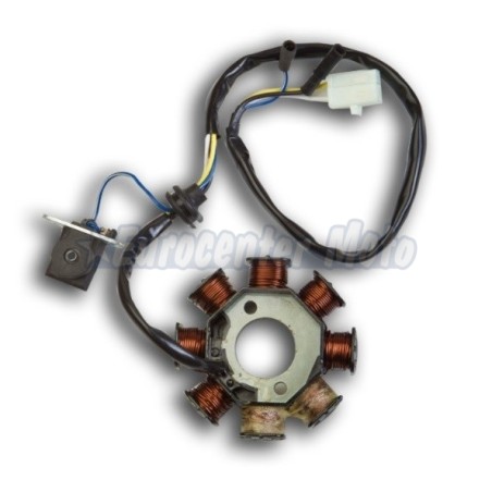 Stator Peugeot V-Clip 50 4T, Kymco 50 4T y motos chinas 50 4T
