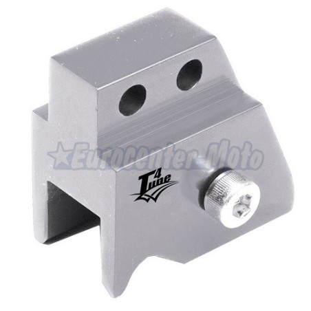 Suplemento amortiguador motores Minarelli scooter 50. Color plata