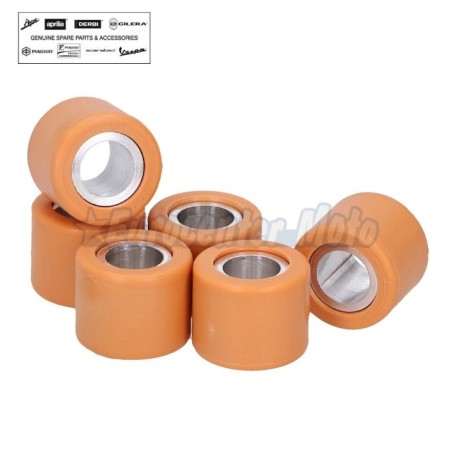 Rodillos variador Original motores Piaggio 50. 19x15,5 de 5,3 gramos