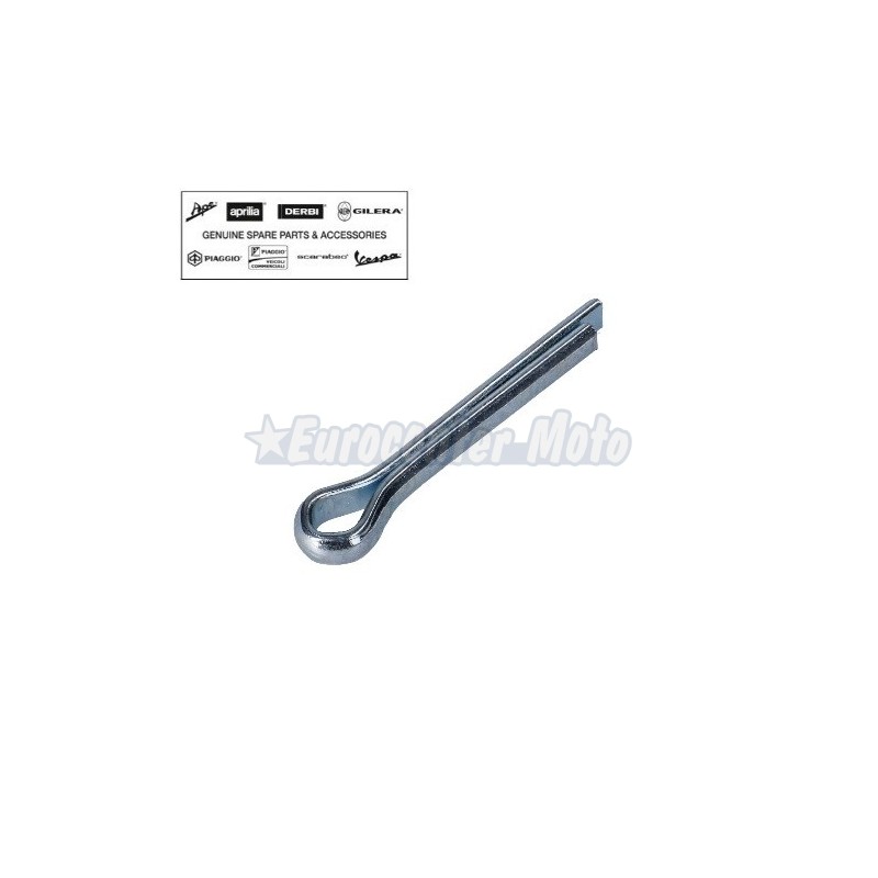 Pasador tuerca rueda trasera Original Vespa. 30x3,5mm