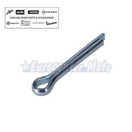 Pasador tuerca rueda trasera Original Vespa. 30x3,5mm