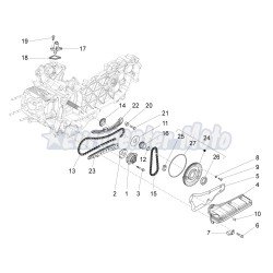 Cadena distribución Original Piaggio Liberty 125 3V i.e