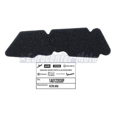 Filtro de aire Original Piaggio Zip SP, LX, Fly 50...