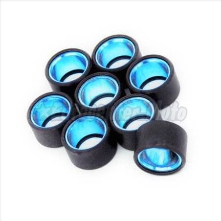 Rodillos variador Original Piaggio Beverly y MP3 400i HPE. 25X16. 18,5Gr. 8 unidades