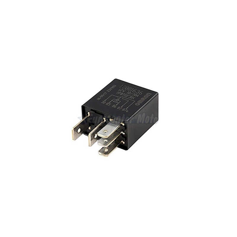 Micro relé Original Piaggio 12V 30A. Con Resistencia