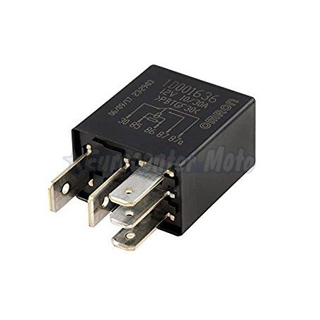 Micro relé Original Piaggio 12V 30A. Con Resistencia