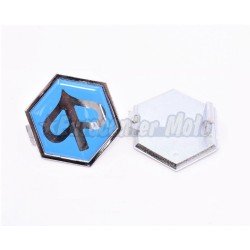 Emblema resina encastrado frontal Original Vespa clásica y Piaggio varios modelos