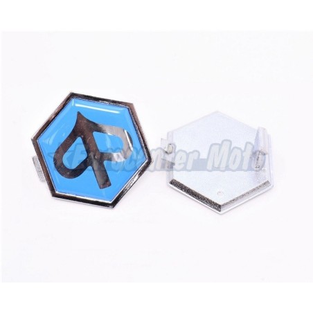 Emblema resina encastrado frontal Original Vespa clásica y Piaggio varios modelos