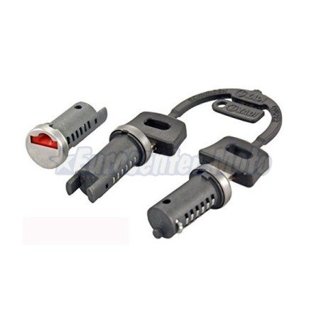 Juego 3 bombines cerradura Original Piaggio Zip hasta 1999