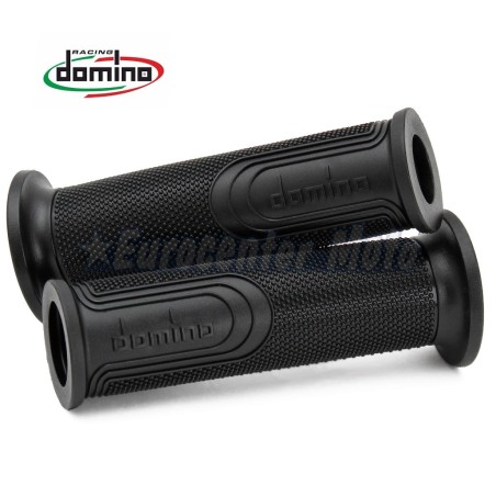 Juego puños Domino Style abiertos negros. 120mm