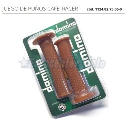 Juego puños Domino Cafe Racer Style cerrados. 128mm