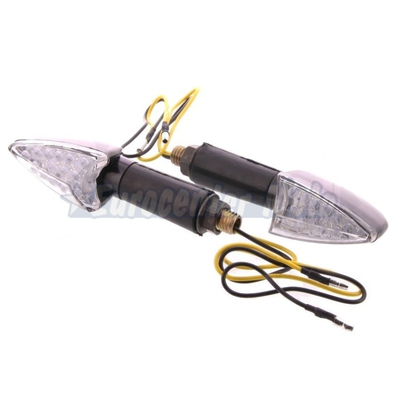 Juego intermitentes Led universales tipo flecha.