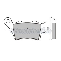Pastillas de freno sinterizadas BMW y Yamaha varios modelos