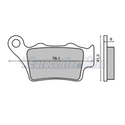 Pastillas de freno sinterizadas BMW y Yamaha varios modelos