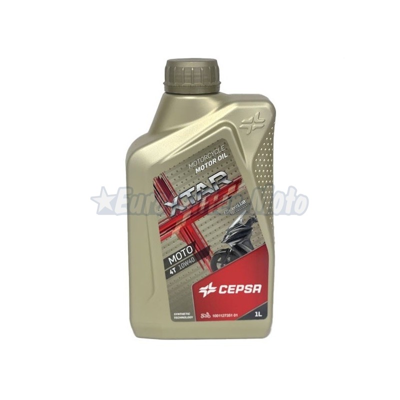 Aceite Cepsa Xtar Moto 4T 10W-40. 1L