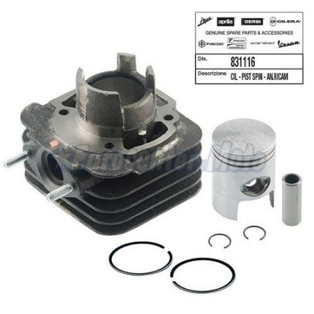 Cilindro Original motores Piaggio 50 2T AC (Aire) desde 2000. Sin junta. 40mm