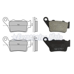 Pastillas de freno orgánicas Aprilia, BMW, Yamaha...