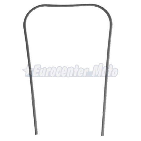 Bordón escudo frontal Vespa PX 125/150/200 Iris, TX...Cromado
