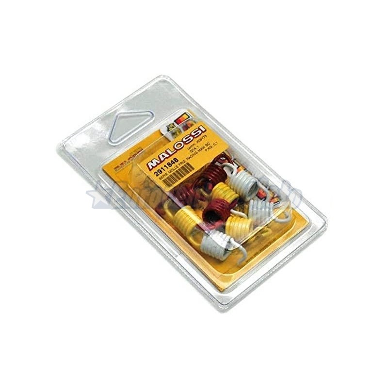 Muelles embrague Malossi SYM y Yamaha Maxiscooter 125/250/300