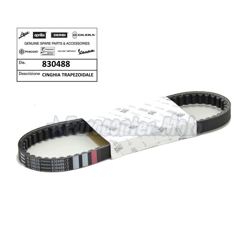 Correa variador Original Piaggio Zip 50 2T/4T, Zip SP, Vespa LX, S, ET2