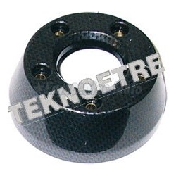 Carcasa final efecto carbono escape Yamaha T-Max 500 hasta 2006