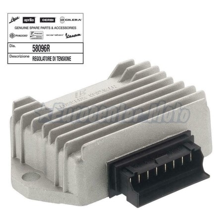 Regulador Original motores Piaggio 50 2T 8 Terminales