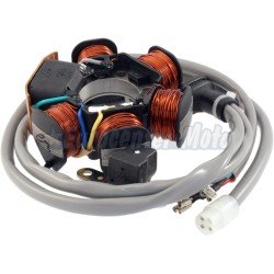 Stator Original motores Piaggio 50 2T hasta el 2000. Conexión Antigua.