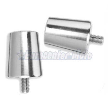 Juego contrapesos manillar tipo Piaggio Maxiscooter. Negro o plata