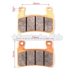 Pastillas de freno sinterizadas Honda CBR 600 y varias
