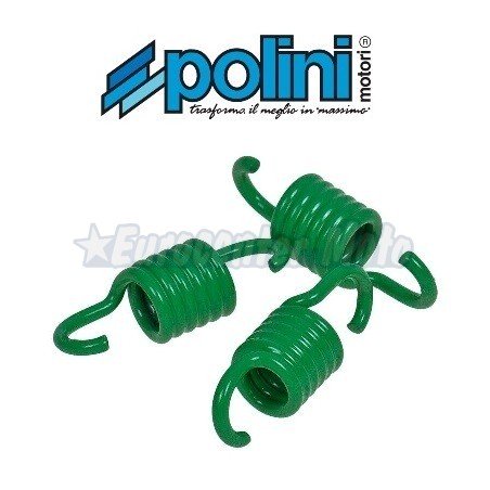 Muelles embrague Polini verdes Minarelli/Yamaha scooter 50 (107mm)