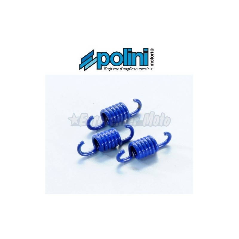 Muelles embrague Polini azules Minarelli/Yamaha scooter 50 (107mm)