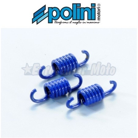 Muelles embrague Polini azules Minarelli/Yamaha scooter 50 (107mm)