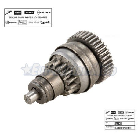 Bendix de arranque Original motores Piaggio Leader 125/200