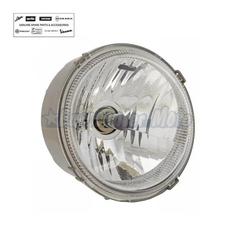 Óptica de faro completa Original Vespa Primavera 50/125