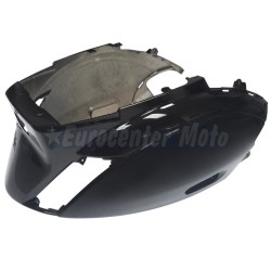 Carcasa cubierta trasera Piaggio Zip 50/100 Aire y agua. Negro brillo