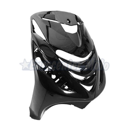 Carcasa frontal Piaggio Zip 50 SP desde 2001. Negro brillo