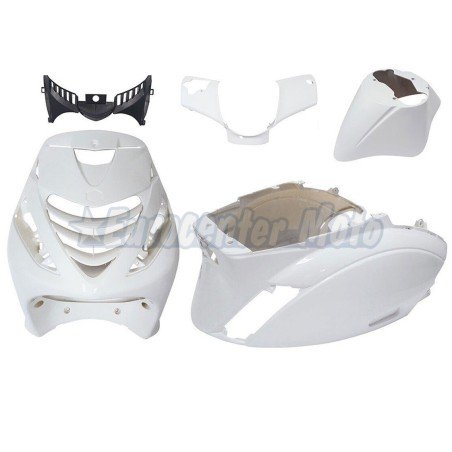 Kit carenado Piaggio Zip SP desde 2001. Blanco brillo