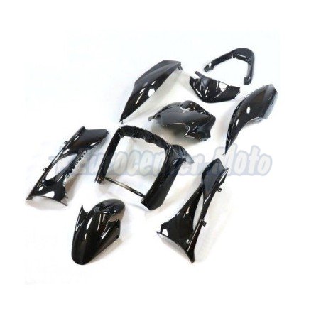 Kit carenado Yamaha Jog RR. Negro brillo