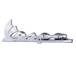 Letrero emblema lateral cófano Vespa ET2/ET4 y Vespa PX freno de disco