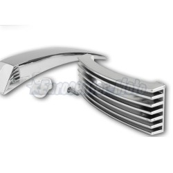 Kit rejilla claxon y cresta guardabarros cromada Vespa PX, Iris...